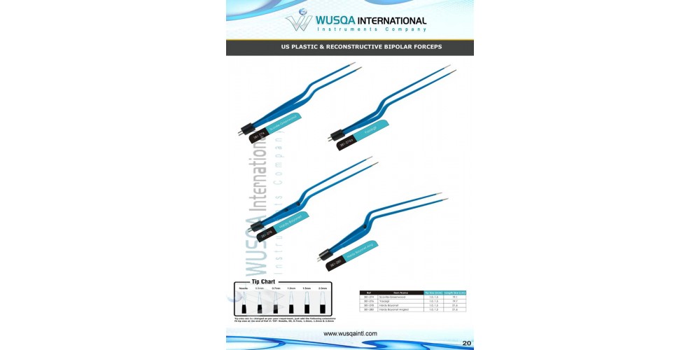 US Bipolar Forceps